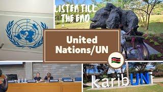 I visited the United Nations headquarters in Gigiri || It's open to public||un.tours@un.org