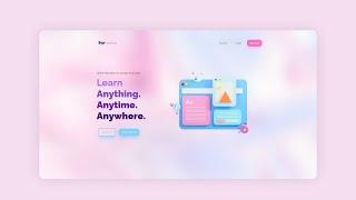 Figma Design + React 2020 |  Responsive E-Learning Site | UI /UX | Styled Components