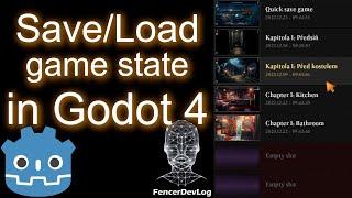 Godot 4: Learn to save and load your game state (tutorial)