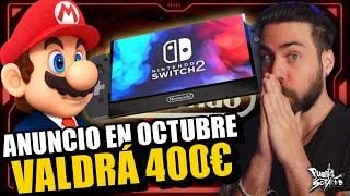 Fecha y Precio de NINTENDO SWITCH 2 FILTRADOS! Queda MUY POCO para ver la SUCESORA de Switch!