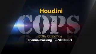 Heightfield splat maps for games in COPS - Houdini Cops Quick tip Channel Packing with VOPCOPs