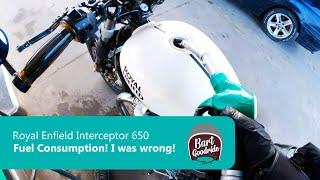 Royal Enfield Interceptor 650 fuel consumption test! I was so wrong!