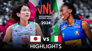  JAPAN vs ITALY  | GOLD MEDAL MATCH | Highlights | Women's VNL 2024