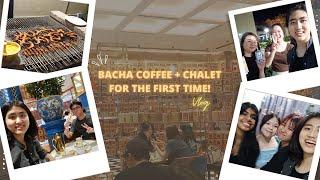 TRYING OUT BACHA COFFEE FOR THE FIRST TIME!!