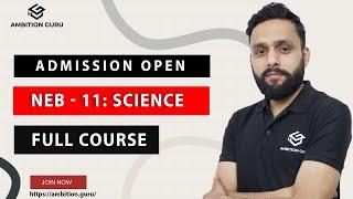 Admission Open for NEB 11 Science | NEB Class 11 | Ambition Guru