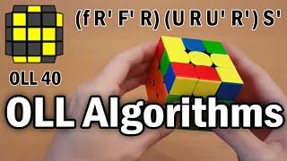 [New] Rubik's Cube: All 57 OLL Algorithms & Finger Tricks