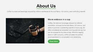 Building a Responsive About Us Page with HTML and CSS: A Step-by-Step Guide"