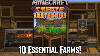 10 Essential Create Mod Farms for Vault Hunters 1.18