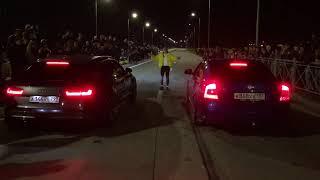 Audi RS6 1 stage vs Skoda Octavia A5 FL RS 3 stage VRS mafia