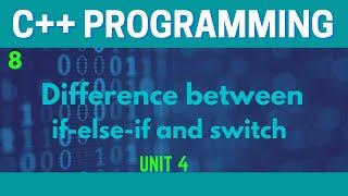 Difference between if-else-if and switch Statement in C++(Urdu/Hindi)