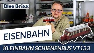 Kleinbahn Schienenbus VT133 von BlueBrixx - mit kleiner Motorenkunde!