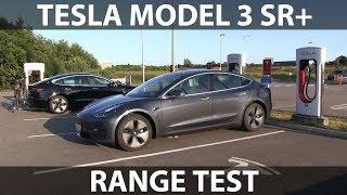 Tesla Model 3 Standard Range Plus range test