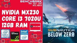 Subnautica: Below Zero MX230 | i3 7020u | 12GB RAM | All Settings + Intel HD620 | FPS TEST