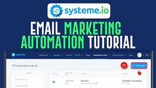 How To Setup Email Marketing Automation On Systeme.Io (2024)