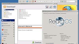 ReactOS in Action - Free and Open Source Windows for All