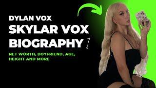 Skylar Vox Biography I Plus Size Curvy Model I Skylar Vox Net Worth, boyfriend, Age, Height