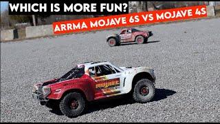 ARRMA Mojave 4S vs Mojave 6S Speed BASH