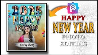 2025 Happy New Year Photo Editing | PicsArt Happy New Year 2025 Photo Editing - Mayank Editz 