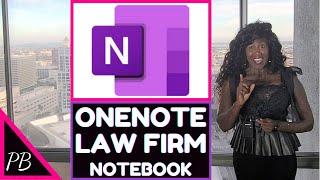 Professor Blackmore’s OneNote (Civil) Law Firm Notebook