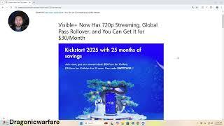 Visible Wireless 720p HD Video Streaming Finally and Global Pass Upgrade // Must Watch!