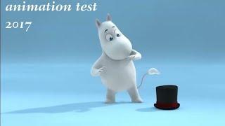 moomintroll animation test [25.04.2017] + lost scene [moominvalley 2019]