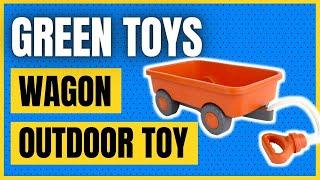 Green Toys Wagon Outdoor Toy Orange