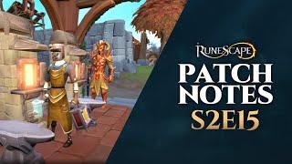 RuneScape Patch Notes #S2E15 | 19th August 2024