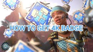How To Get 4k Damage Easy in Apex Legends! 4k Badge Guide Tips and Tricks
