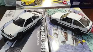 Fujimi AE86 Trueno & 2Door (Fujimi 1/24)