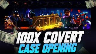 100x COVERT CASE OPENING   - SKIN.CLUB PROMO CODE - HOW TO GET FREE SKINS IN CS2