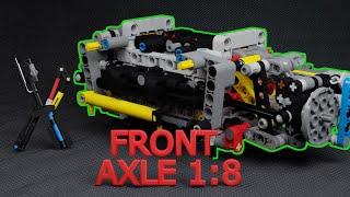 ULTIMATE FRONT AXLE 1:8-LEGO Technic (MOC)