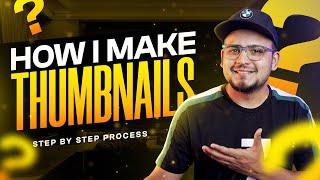 Make PROFESSIONAL Youtube Thumbnails in Photoshop Full Process!