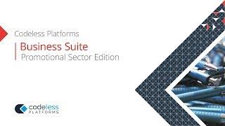 Promotional Products Software | Codeless Platforms Business Suite (Promotional Sector Edition)