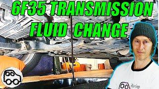 2013-2019 Ford Focus C Max Fusion Kuga 6F35 Transmission Fluid Change DIY // 1.5L Ecoboost