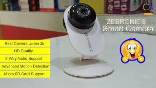 Zebronics Smart Camera || Unboxing+Setup || under 2k || Creative Shibu