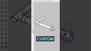 Using SNAPS to add custom snap points in #sketchup Models!