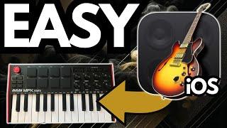 How To Connect MIDI Controller to GarageBand iOS