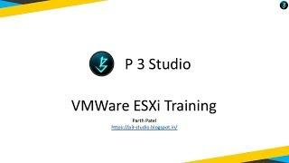 VMWare ESXi training - [4] Accessing ESXi server from web browser