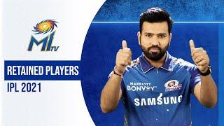 Mumbai Indians Retained Players | टीम में रखे गए खिलाड़ी | IPL 2021