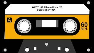 WKDY 102.5 Rome-Utica, NY - 5 September 1994