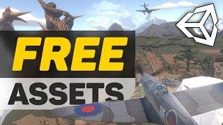 5 FREE ASSETS IN UNITY 2018!