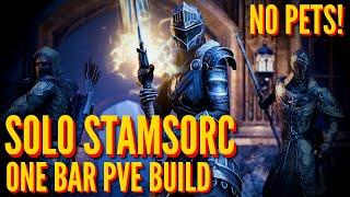 BATTLEMAGE - Heavy Attack Stamsorc SOLO PVE Oakensoul Build (Scribes of Fate DLC)