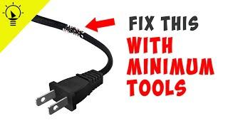 How to Fix a Power Cord Chewed by Your Pet