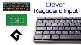 [GameMaker Studio 2] - Clever Keyboard Input Tutorial