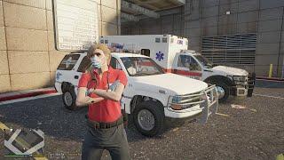 Gta 5 Lspdfr Playing As A AMR Paramedic Supervisor - First Responder/EMS Mods! #gta #gta5 #lspdfr