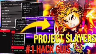 [INFINITE SPINS] ROBLOX Project Slayers Hack Script GUI : Auto Farm, Muzan Teleport! *Pastebin 2022*