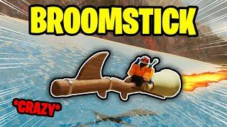 NEW *CRAZY* BROOMSTICK IN HALLOWEEN UPDATE - SHARKBITE 2