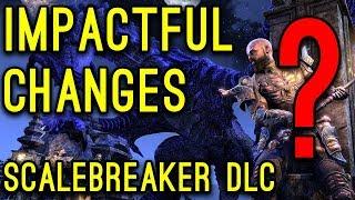 SCALEBREAKER DLC, most impactful changes Elder Scrolls Online