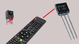 Use a Transistor as an IR Sensor -  BC547 More Than a Transistor / Alternative Electronics