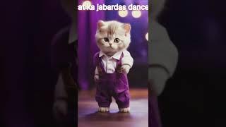 cat ka jabardas dance #cutecat #aianimation #catdance #shorts #zoozone#animation